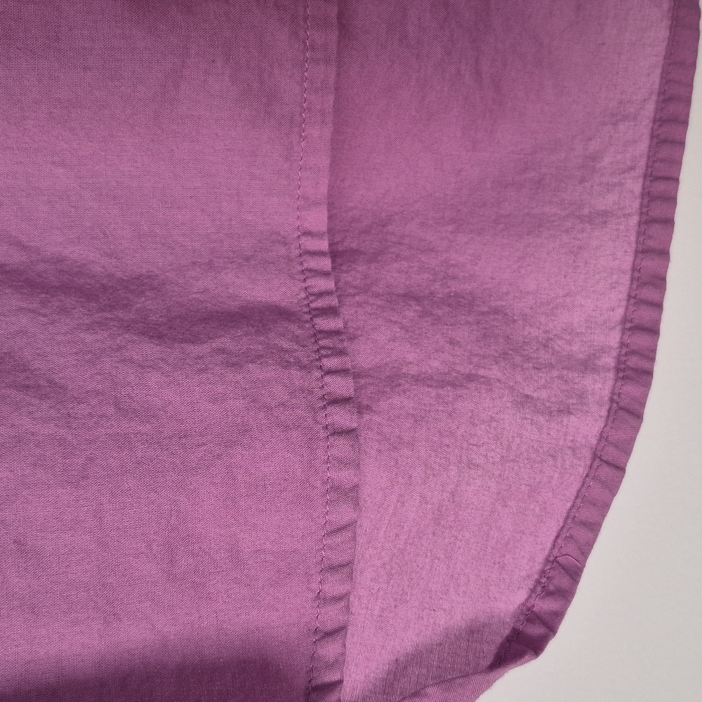 LOFT Softened Purple Shirt - Picture 4 of 5